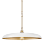 Hinkley Lighting Sadie 24" Wide Chandelier Lacquered Brass / Chalk White