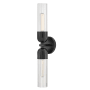Hinkley Lighting Soren 2 Light 24" Tall Wall Sconce Black