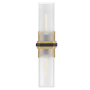 Hinkley Lighting Kipton 2 Light 22" Tall Wall Sconce Heritage Brass / Black