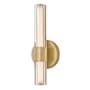 Hinkley Lighting Georgette 14" Tall LED Wall Sconce Lacquered Brass