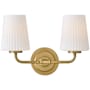 Hinkley Lighting McKenna 2 Light 15" Wide Vanity Light Lacquered Brass
