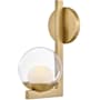 Hinkley Lighting Sunni 13" Tall LED Bathroom Sconce Lacquered Brass