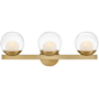 Hinkley Lighting Sunni 3 Light 24" Wide LED Vanity Light Lacquered Brass