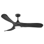 Hinkley Lighting Swell Illuminated 56" 3 Blade Indoor LED Ceiling Fan Matte Black
