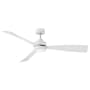Hinkley Lighting Iver 56" 3 Blade Indoor / Outdoor Smart LED Ceiling Fan Matte White