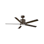 Hinkley Lighting Vail 52" 5 Blade Indoor/Outdoor Smart LED Ceiling Fan Metallic Matte Bronze
