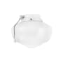 Hinkley Lighting 8" Wide LED Light Kit for Indoor / Outdoor Hinkley Ceiling Fans Chalk White