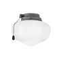 Hinkley Lighting 8" Wide LED Light Kit for Indoor / Outdoor Hinkley Ceiling Fans Graphite