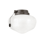 Hinkley Lighting 8" Wide LED Light Kit for Indoor / Outdoor Hinkley Ceiling Fans Metallic Matte Bronze