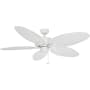 Honeywell Ceiling Fans Duval 52" 5 Blade Indoor / Outdoor Ceiling Fan White