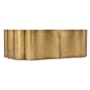 Hooker Furniture Melange 53" Wide Hardwood Coffee Table Burnished Gold
