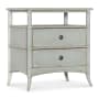 Hooker Furniture Charleston 28" Wide Wood, Resin Nightstand Haint Blue
