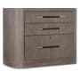 Hooker Furniture Modern Mood 38" Wide 3 Drawer Veneer Office Cabinet Mink / Brown