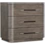 Hooker Furniture Modern Mood 32" Wide Oak Nightstand with Self Closing Drawers Mink