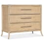 Hooker Furniture Retreat 40" Wide 3 Drawer Maple and Bamboo Dresser with Self Close Dune