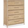 Hooker Furniture Retreat 44" Wide 5 Drawer Wood Dresser with Self Close Dune