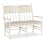 Hooker Furniture Americana 50" Wide Dining Bench Daisy / Biscuit