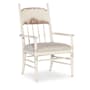 Hooker Furniture Americana 27" Wide Oak Accent Chair Daisy / Biscuit