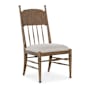Hooker Furniture Americana 22" Wide Oak Accent Chair Honey / Biscuit