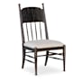 Hooker Furniture Americana 22" Wide Oak Accent Chair Molasses / Biscuit