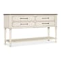 Hooker Furniture Americana 64" Wide Oak Buffet Daisy / Honey