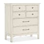 Hooker Furniture Americana 42" Wide 6 Drawer Cedar and Oak Dresser Daisy / Antique Bronze