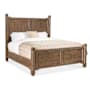 Hooker Furniture Americana King Oak Panel Bed Frame Honey