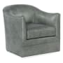 Hooker Furniture 31" Wide Leather Table Gray