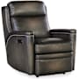 Hooker Furniture Hamilton 32" Wide Leather Recliner Sarzana Castle