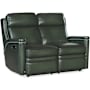 Hooker Furniture Hamilton 56" Wide Leather Sofa with USB Ports Sarzana Portal