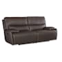 Hooker Furniture Kramer 87" Wide Leather Sofa Oslo Mountain