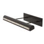 House of Troy Traditional Picture Lights Single Light 4-1/2" High Integrated LED Picture Light Black / Polished Nickel Accents