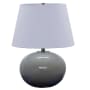 House of Troy Scatchard 1 Light Title 20 Compliant Accent Table Lamp Gray Gloss