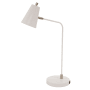 House of Troy Kirby Single Light 23-1/2" High Integrated LED Arc Table Lamp with Metal Shade White