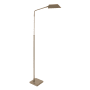 House of Troy Newbury 42" Tall Integrated 3000K LED Adjustable Floor Lamp Satin Nickel
