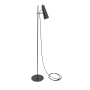 House of Troy Norton Single Light 59" Tall Adjustable LED Floor Lamp Granite / Satin Nickel Accents