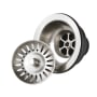 Houzer 3-1/2" Basket Strainer Stainless Steel