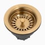 Houzer 3-1/2" Basket Strainer Brushed Brass