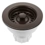 Houzer 3-1/2" Basket Strainer Mocha