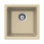 Houzer Quartztone 15-3/4" Undermount Single Basin Granite Composite Bar Sink Sand