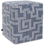 Howard Elliott Mistify Cube Ottoman Cover - Cover Only Denim