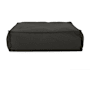 Howard Elliott Sensibility 36" Wide Polyester Outdoor Floor Pouf Ottoman Charcoal