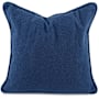 Howard Elliott Subtlety 20" x 20" Polyester and Rolefin Covered Polyester Filled Accent Pillow Indigo