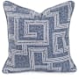 Howard Elliott Mistify 20" x 20" Polyester and Rolefin Covered Polyester Filled Accent Pillow Denim