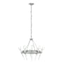 Hubbardton Forge Echo 10 Light 33" Wide Chandelier Vintage Platinum