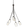 Hubbardton Forge Flora 6 Light 24" Wide Chandelier Oil Rubbed Bronze