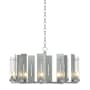 Hubbardton Forge New Town 10 Light 30" Wide Chandelier Vintage Platinum / Seedy