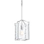 Hubbardton Forge Bow 10" Wide Mini Pendant Vintage Platinum / Water