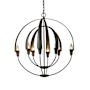Hubbardton Forge Cirque 8 Light 26" Wide Taper Candle Style Chandelier Smoke