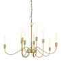 Hubbardton Forge Lisse 10 Light 29" Wide Chandelier Modern Brass